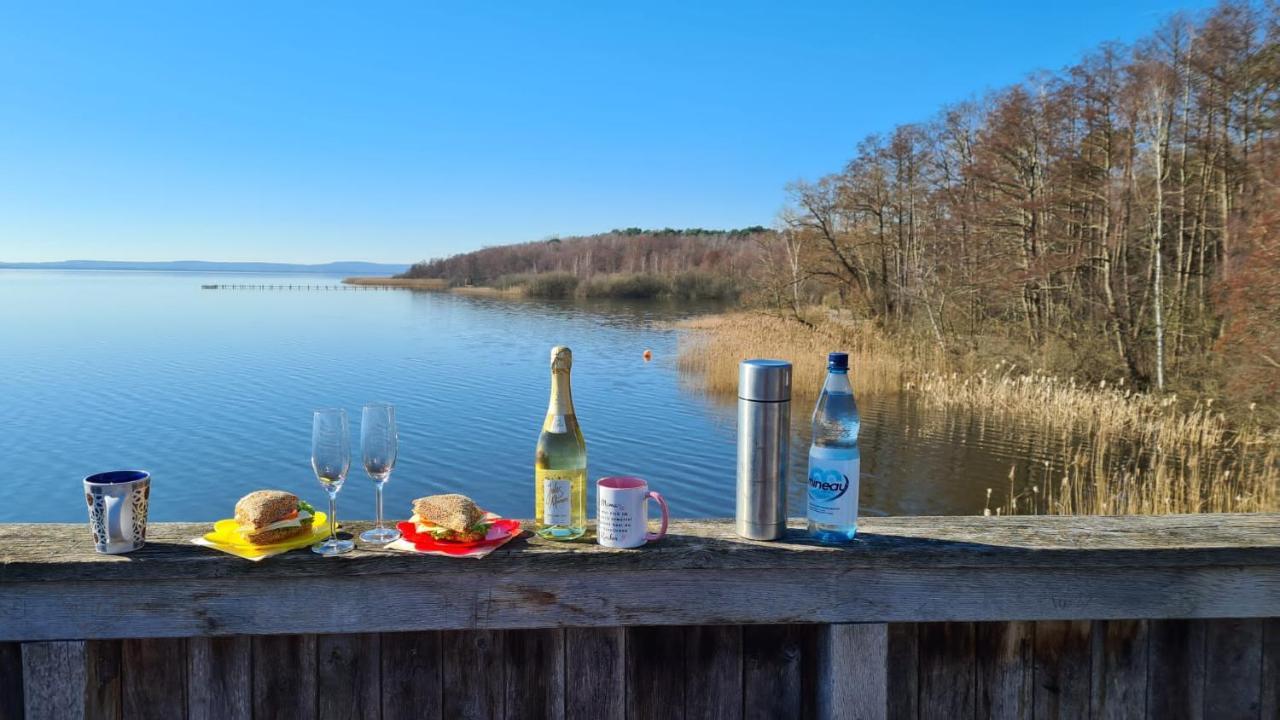 Villa Am Steinhuder Meer Dz-Margarite- Mit Kl Pantry Kueche, Garten, Wlan Bagian luar foto